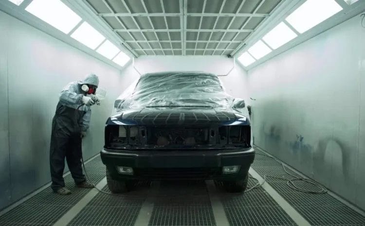 ورشة رش بوية في الدمام